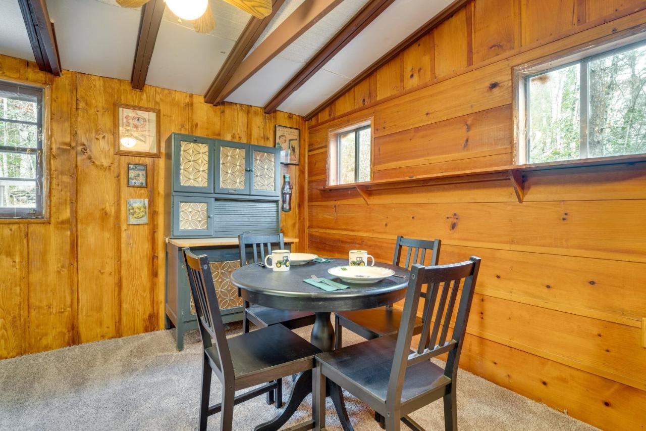 Peaceful Warne Cabin Fenced Yard And Screened Porch Brasstown Exteriér fotografie